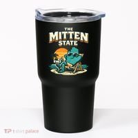 The Mitten State Funny Chillin Tumbler thumb 0