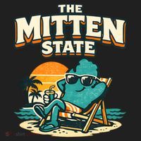 The Mitten State Funny Chillin Tumbler thumb 3