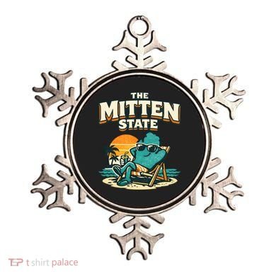 The Mitten State Funny Chillin Ornament