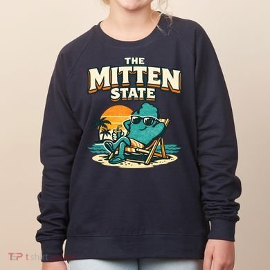 The Mitten State Funny Chillin Women's Sweatshirt