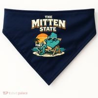 The Mitten State Funny Chillin USA-Made Doggie Bandana thumb 0