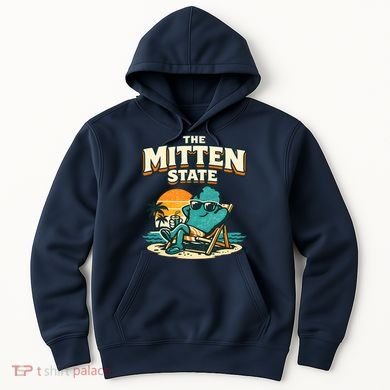 The Mitten State Funny Chillin Hoodie