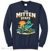 The Mitten State Funny Chillin Sweatshirt thumb 0