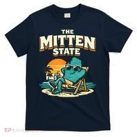 The Mitten State Funny Chillin T-Shirt thumb 0