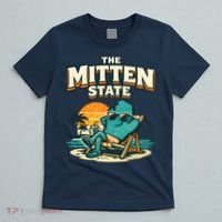 The Mitten State Funny Chillin T-Shirt thumb 5