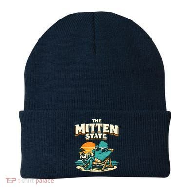The Mitten State Funny Chillin Beanie