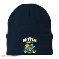 The Mitten State Funny Chillin Beanie thumb 0