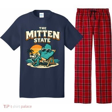 The Mitten State Funny Chillin Pajama Set