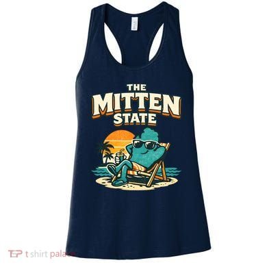The Mitten State Funny Chillin Women's Tank Top
