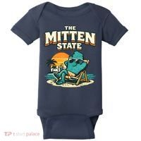 The Mitten State Funny Chillin Baby Bodysuit thumb 0