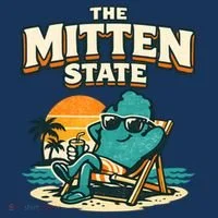 The Mitten State Funny Chillin Toddler Hoodie thumb 2