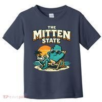 The Mitten State Funny Chillin Toddler T-Shirt thumb 0