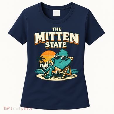 The Mitten State Funny Chillin Women's T-Shirt