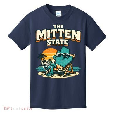 The Mitten State Funny Chillin Kids T-Shirt
