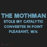 The Mothman Stole My Catalytic Converter In Point Pleasant Tumbler thumb 3