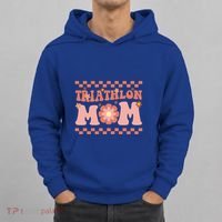 Triathlon Mom Swim Bike Run Triathlete Mama Gift Cute Gift Hoodie thumb 0