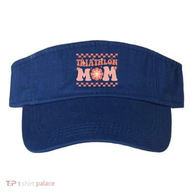 Triathlon Mom Swim Bike Run Triathlete Mama Gift Cute Gift Visor