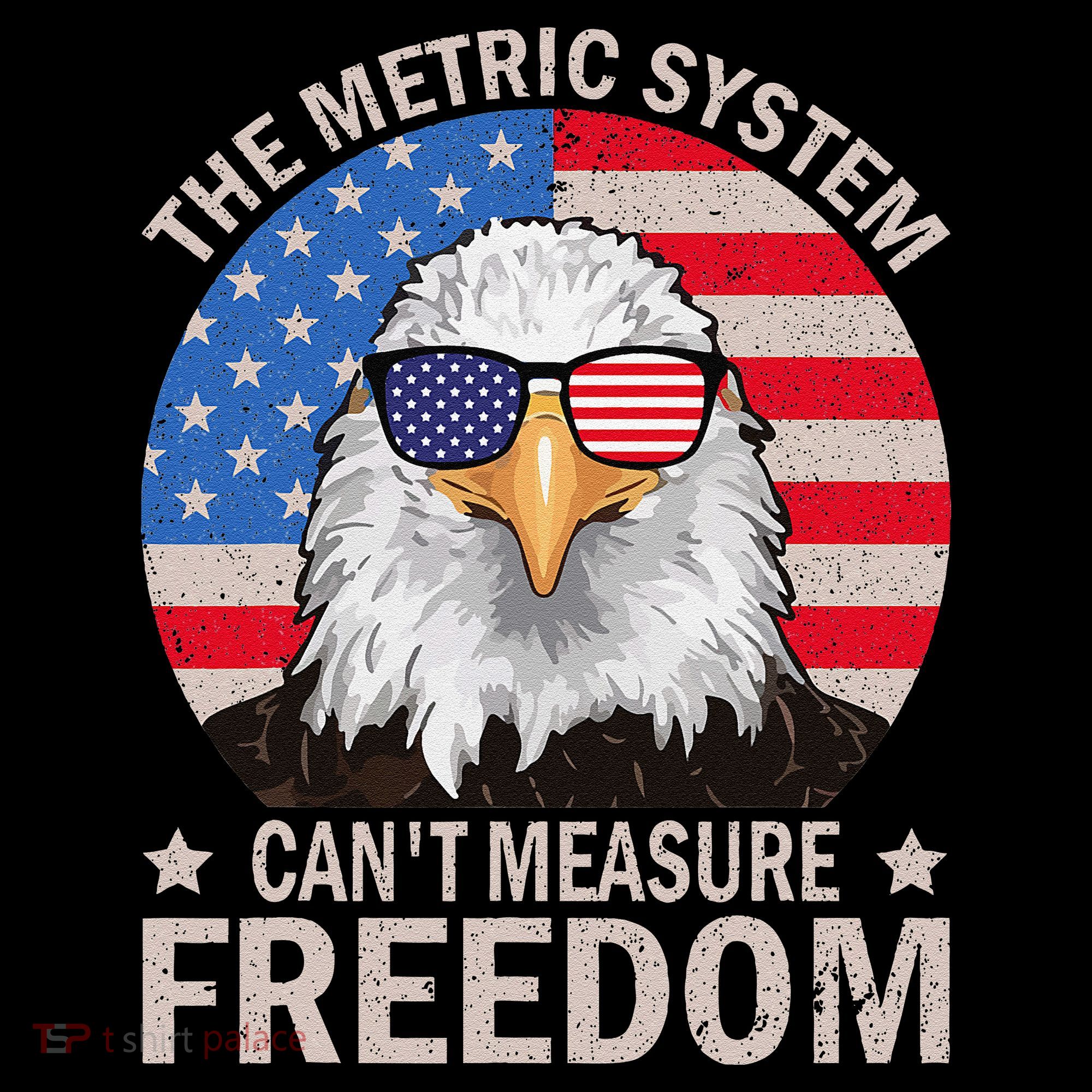 The Metric System CanT Measure Freedom Eagle 4th Of July Coffee Mug