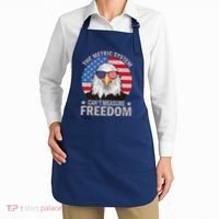 The Metric System CanT Measure Freedom Eagle 4th Of July Apron thumb 2