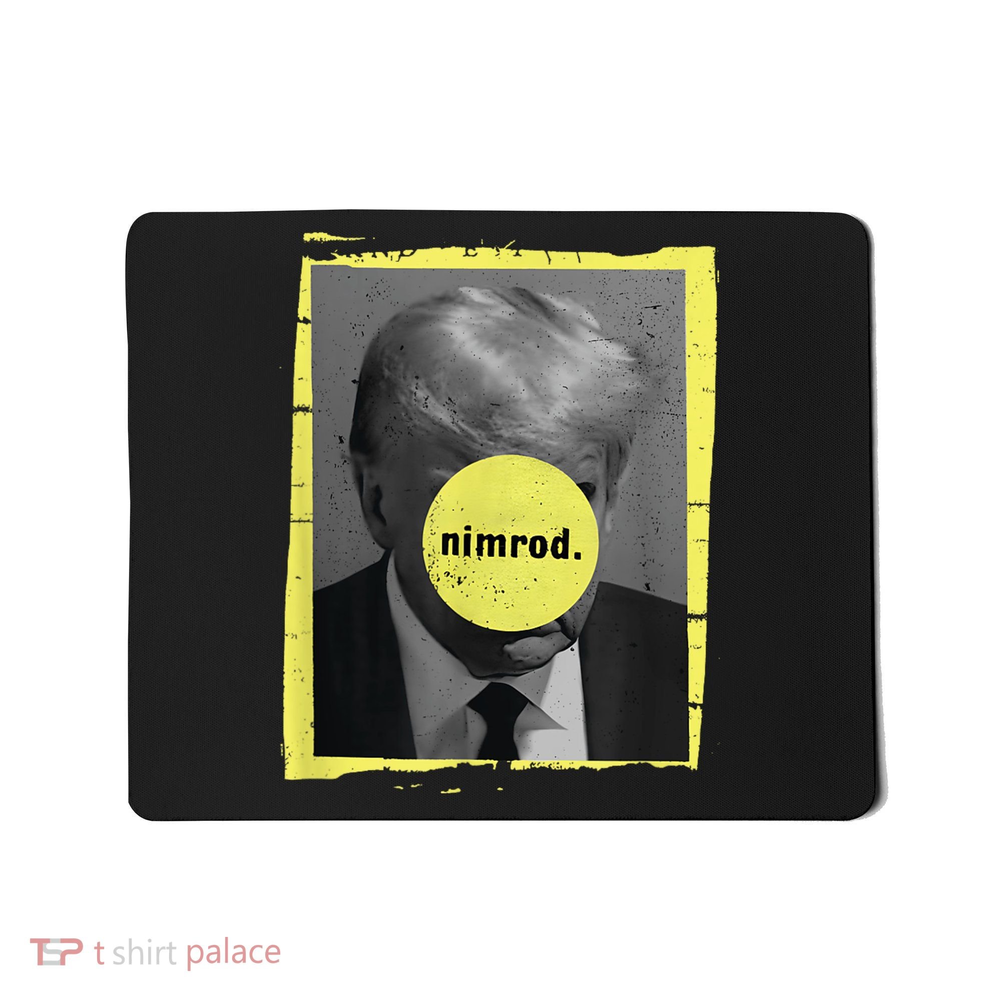 Trump Mug Shot Never Surrender Green Nimrod Trump Day Mousepad
