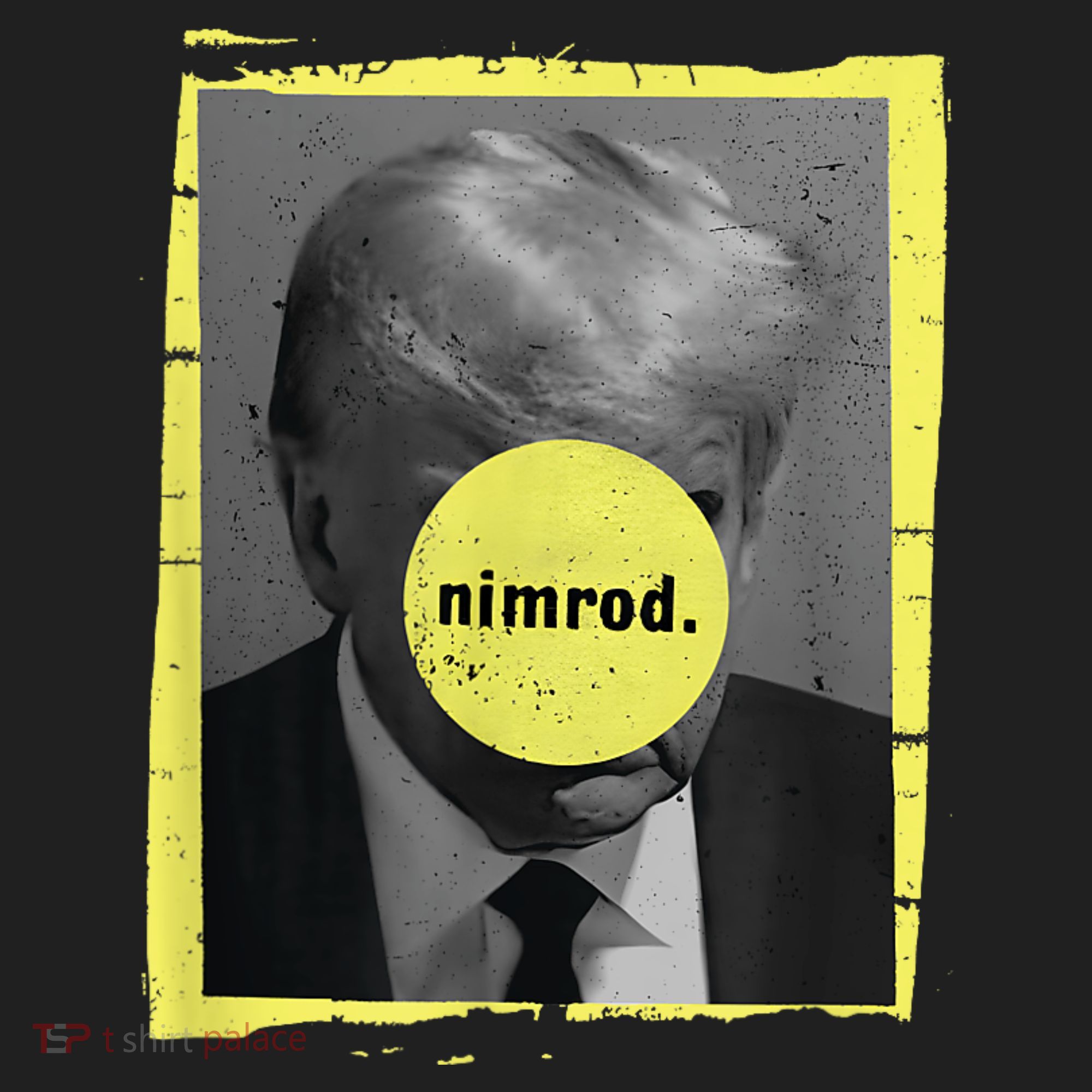 Trump Mug Shot Never Surrender Green Nimrod Trump Day Hat