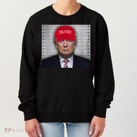 Trump Mugshot MAGA Women's Sweatshirt thumb 0
