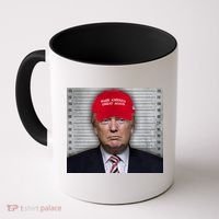 Trump Mugshot MAGA Coffee Mug thumb 0