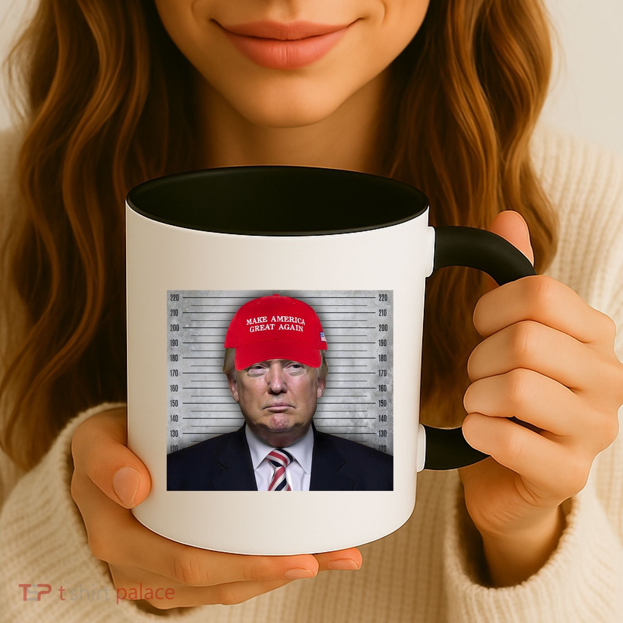 Trump Mugshot MAGA Coffee Mug