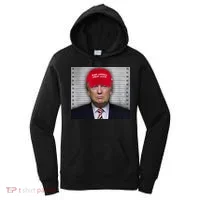 Trump Mugshot MAGA Women's Hoodie thumb 0
