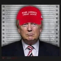 Trump Mugshot MAGA Women's Hoodie thumb 2