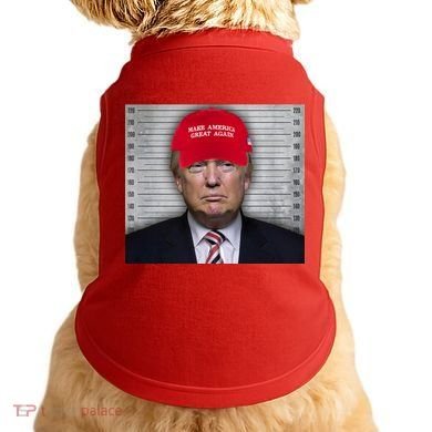 Trump Mugshot MAGA Doggie Tank