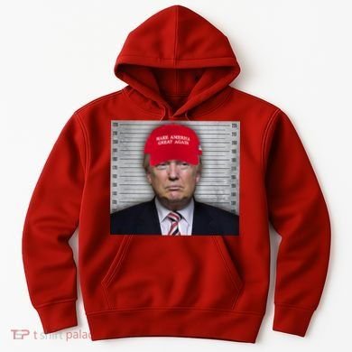 Trump Mugshot MAGA Hoodie