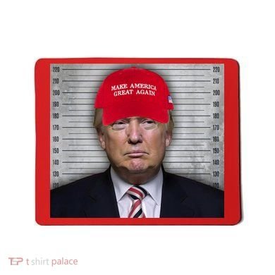 Trump Mugshot MAGA Mousepad
