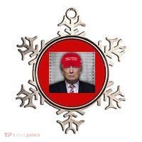 Trump Mugshot MAGA Ornament thumb 0