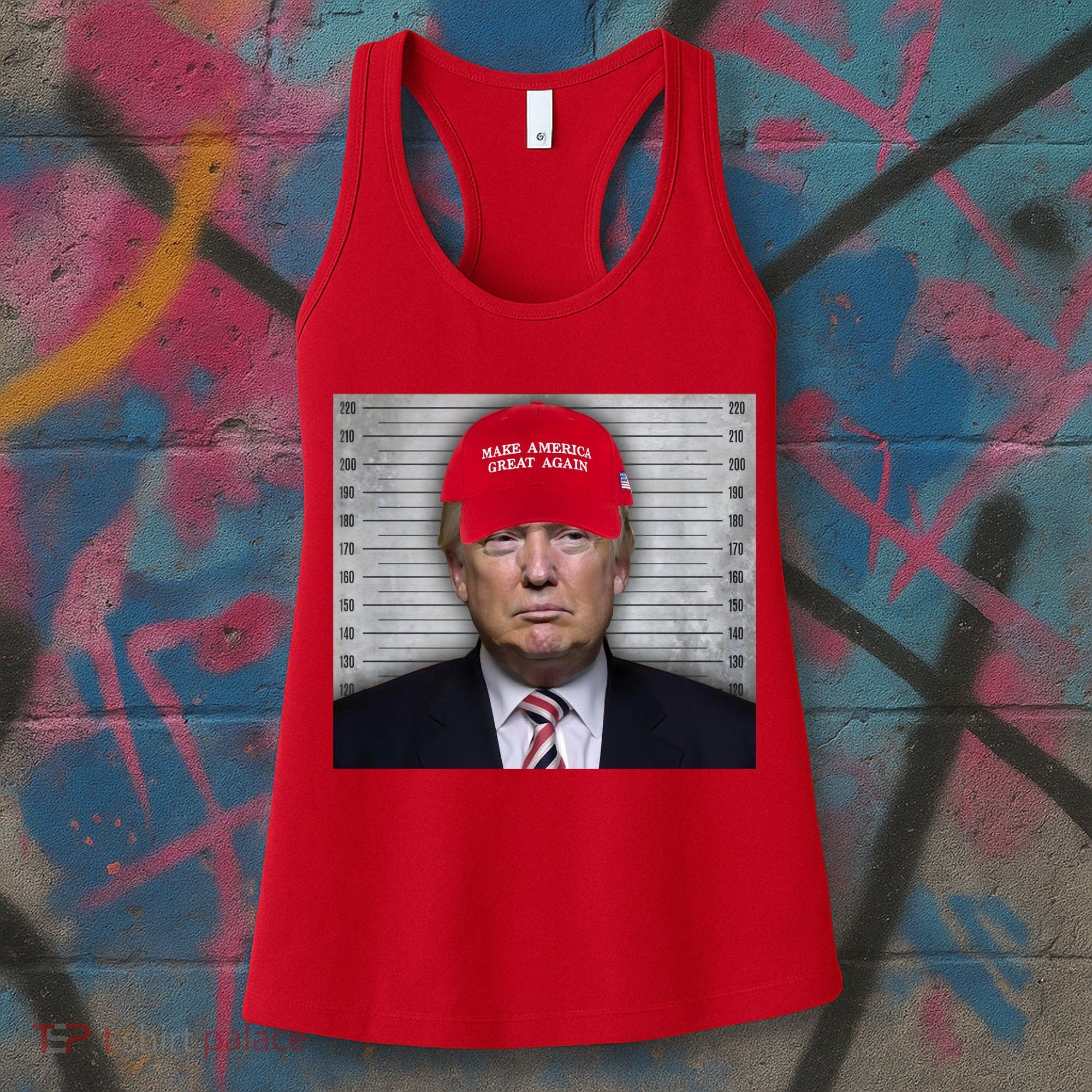 Trump Mugshot MAGA Women's Tank Top