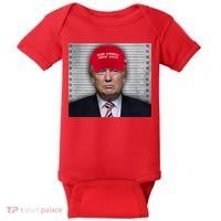 Trump Mugshot MAGA Baby Bodysuit thumb 0