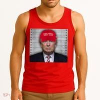 Trump Mugshot MAGA Tank Top thumb 3