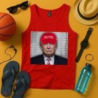 Trump Mugshot MAGA Tank Top thumb 4