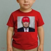 Trump Mugshot MAGA Toddler T-Shirt thumb 2