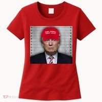 Trump Mugshot MAGA Women's T-Shirt thumb 0