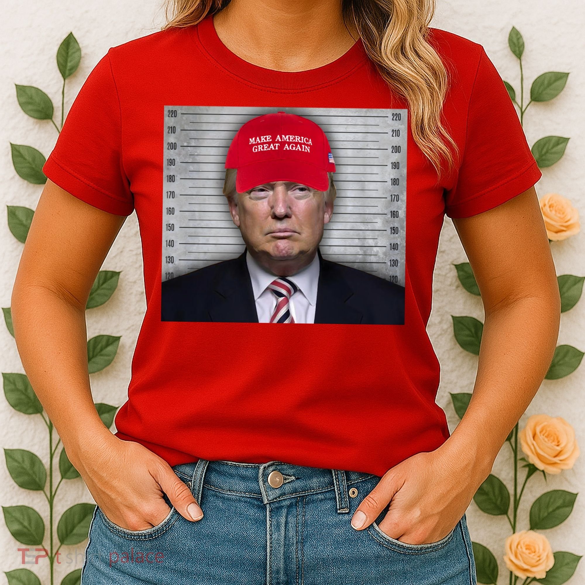 Trump Mugshot MAGA Women's T-Shirt