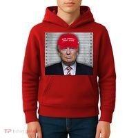 Trump Mugshot MAGA Kids Hoodie thumb 4