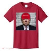 Trump Mugshot MAGA Kids T-Shirt thumb 0