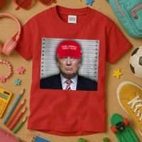 Trump Mugshot MAGA Kids T-Shirt thumb 3