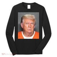 Trump Mugshot Long Sleeve Shirt thumb 0