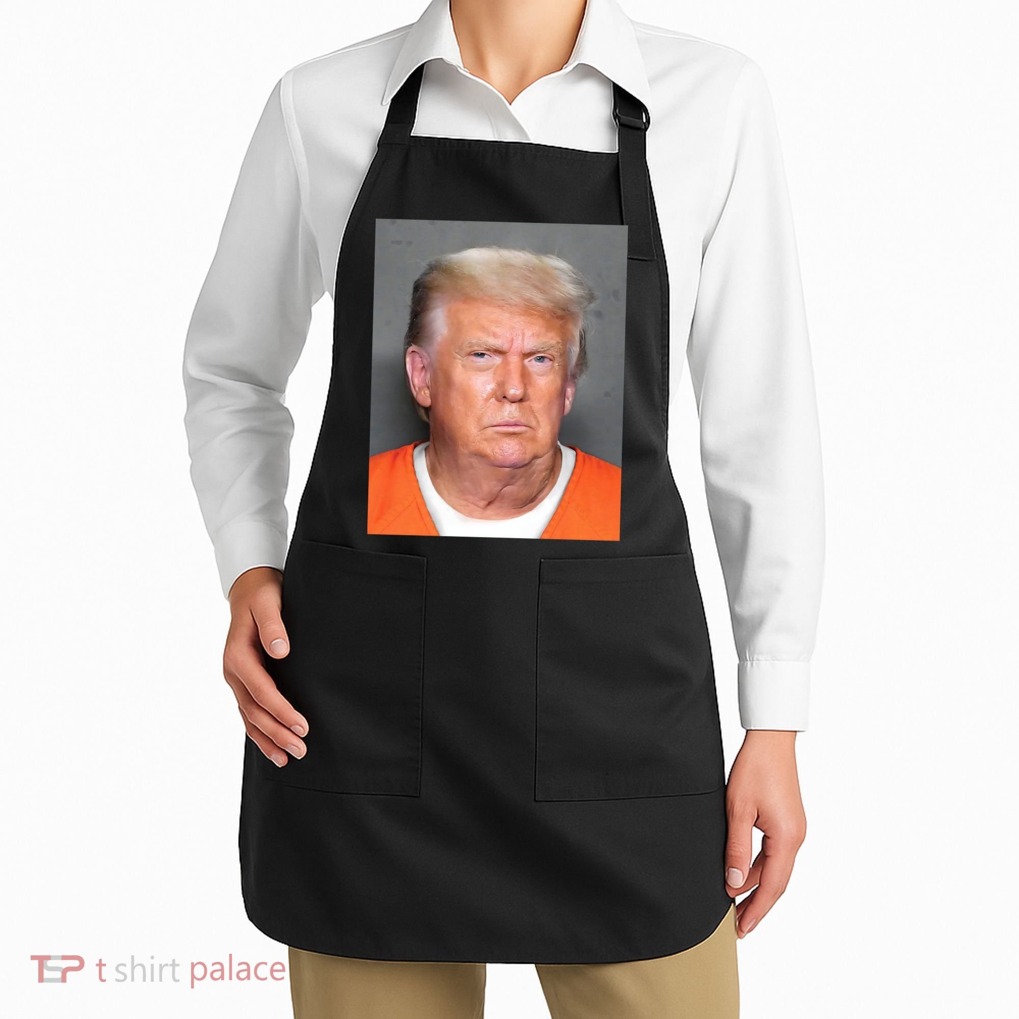Trump Mugshot Apron