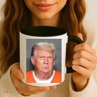 Trump Mugshot Coffee Mug thumb 3