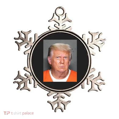 Trump Mugshot Ornament