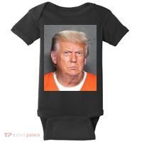 Trump Mugshot Baby Bodysuit thumb 0