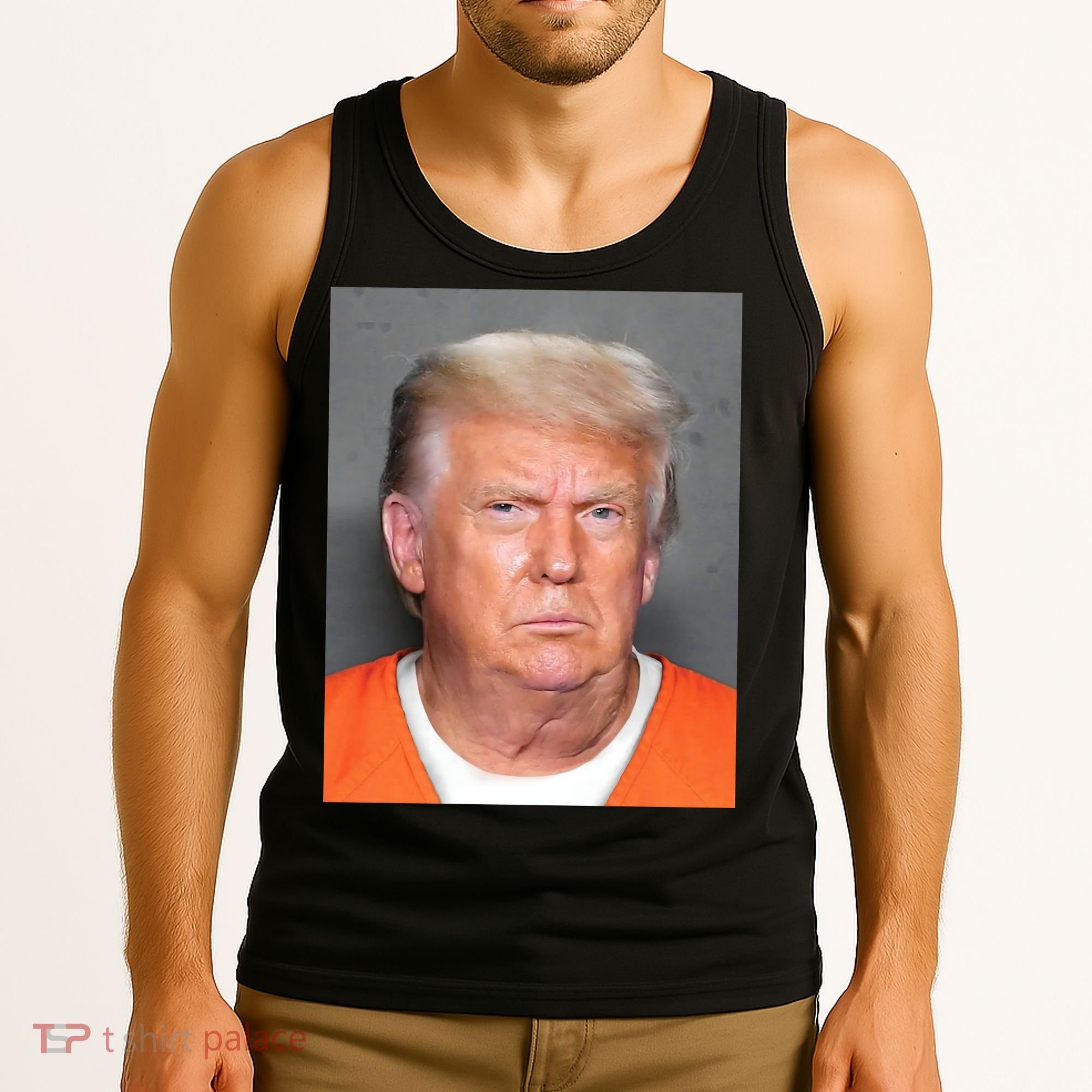 Trump Mugshot Tank Top